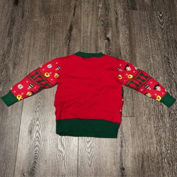 Toy Story Rex Ugly Christmas Sweater Size 18 M Toddler Baby Rex-Mas Holiday NWOT - Picture 4 of 4